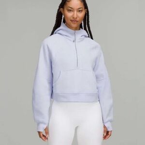 Light Blue Lululemon Scuba Hoodie